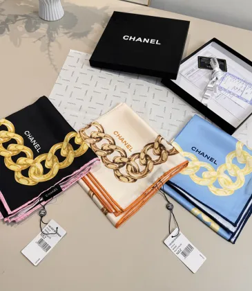 CHANEL Designer Style Neck Scarves Silk Scarves Shawls scarf #A63039 CHANEL Designer Style Neck Scarves Silk Scarves Shawls scarf #A63039