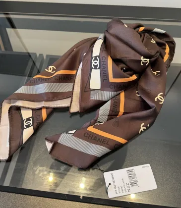 CHANEL Designer Style Neck Scarves Silk Scarves Shawls scarf #A63040 CHANEL Designer Style Neck Scarves Silk Scarves Shawls scarf #A63040
