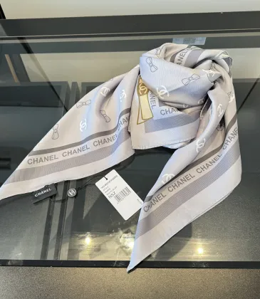 CHANEL Designer Style Neck Scarves Silk Scarves Shawls scarf #A63041 CHANEL Designer Style Neck Scarves Silk Scarves Shawls scarf #A63041