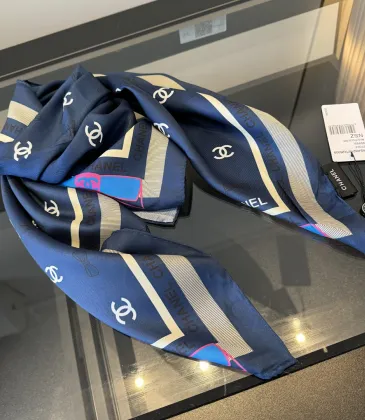 CHANEL Designer Style Neck Scarves Silk Scarves Shawls scarf #A63042 CHANEL Designer Style Neck Scarves Silk Scarves Shawls scarf #A63042