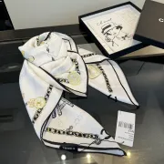 CHANEL Designer Style Neck Scarves Silk Scarves Shawls scarf #A63050 CHANEL Designer Style Neck Scarves Silk Scarves Shawls scarf #A63050