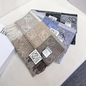LOEWE Wool Cashmere Scarf #B67837 LOEWE Wool Cashmere Scarf #B67837