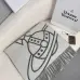 Branded Embroidered Scarf Comfortable Wool #B67697