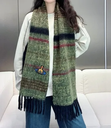 Branded Embroidered Scarf Comfortable Wool #B67698