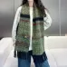 Branded Embroidered Scarf Comfortable Wool #B67698