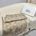 Branded Embroidered Scarf Comfortable Wool #B67701