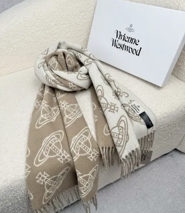 Branded Embroidered Scarf Comfortable Wool #B67701