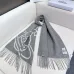 Branded Embroidered Scarf Comfortable Wool #B67702