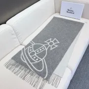 Branded Embroidered Scarf Comfortable Wool #B67702