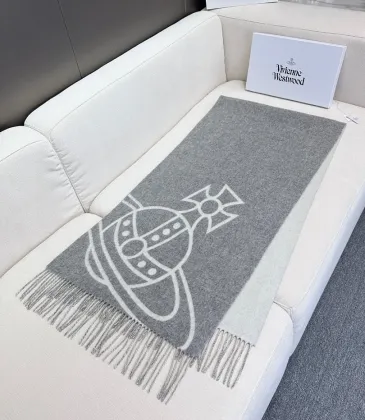 Branded Embroidered Scarf Comfortable Wool #B67702