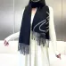 Branded Embroidered Scarf Comfortable Wool #B67703