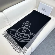 Branded Embroidered Scarf Comfortable Wool #B67703