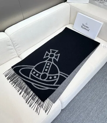 Branded Embroidered Scarf Comfortable Wool #B67703