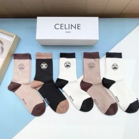CELINE socks Five pairs per box #B68721