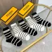 High socks  super classic featuring  double F logo  cotton  breathable and comfortable. #A59246