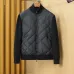 Burberry Diamond‑Quilt Hybrid Knit Sleeve Bomber Jacket, Black &amp; White #B67673