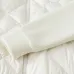 Burberry Diamond‑Quilt Hybrid Knit Sleeve Bomber Jacket, Black &amp; White #B67673
