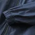 Burberry Men’s Hooded Full‑Zip Windbreaker Jacket, Olive, Navy &amp; Black #B67682