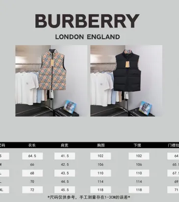 Burberry Reversible Check Stand‑collar Down Vest #B68300 Burberry Reversible Check Stand‑collar Down Vest #B68300