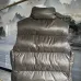 Canada Goose Black logo Cypress Puffer Series Fitted Solid Color Glossy High Neck Sleeveless Windproof Down Jacket #A57853