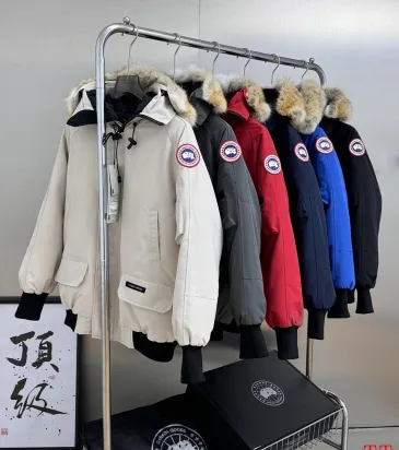 Canada Goose Chilliwack Bomber Winter Parka, Black Red Grey Navy Cream #B68768
