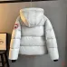 Canada Goose Hooded Down Jacket, White Red Navy Black #B68771
