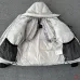 Canada Goose Hooded Down Jacket, White Red Navy Black #B68771
