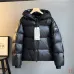 Canada Goose Hooded Down Jacket, White Red Navy Black #B68771