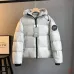 Canada Goose Hooded Down Jacket, White Red Navy Black #B68771
