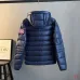Canada Goose Lightweight Hooded Down Puffer Jacket, Navy Black White #B68781
