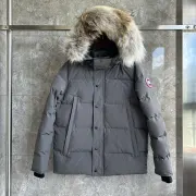 Canada Goose Parka With Fur Trim Grey #A58927