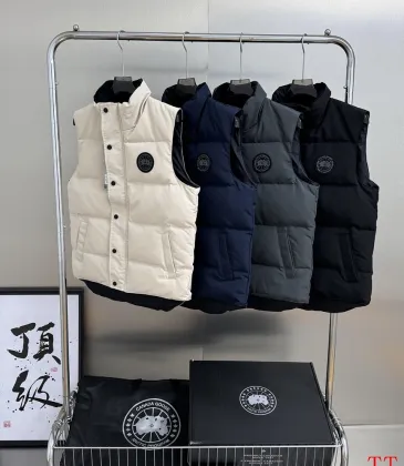 Canada Goose Unisex Snap Button Quilted Down Puffer Vest #B68788 Canada Goose Unisex Snap Button Quilted Down Puffer Vest #B68788