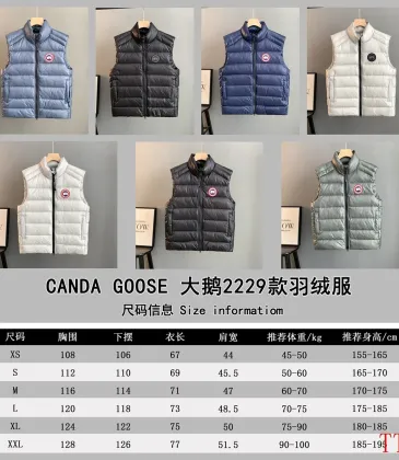 Canada Goose Unisex Snap Button Quilted Down Puffer Vest #B68790 Canada Goose Unisex Snap Button Quilted Down Puffer Vest #B68790