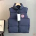 Canada Goose Unisex Stand Collar Back Stripe Down Puffer Vest #B68787