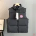 Canada Goose Unisex Stand Collar Back Stripe Down Puffer Vest #B68787
