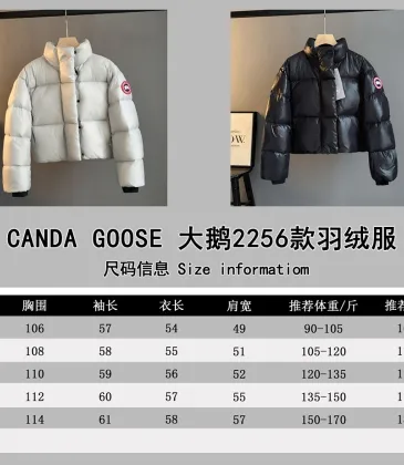 Canada Goose Women Short Puffer Down Jacket, Black White #B68779 Canada Goose Women Short Puffer Down Jacket, Black White #B68779