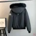 Moose Knuckles Men's Short Bomber Style Fur Hood Down Jacket #B68792