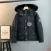 Moose Knuckles Men's Short Fur Hooded Down Puffer Jacket #B68791