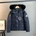 Moose Knuckles Men's Short Fur Hooded Down Puffer Jacket #B68791
