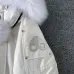 Moose Knuckles Women's Short Fur Hooded Bomber Down Jacket #B68793