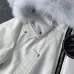 Moose Knuckles Women's Short Fur Hooded Bomber Down Jacket #B68793
