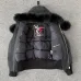 Moose Knuckles Women's Short Fur Hooded Bomber Down Jacket #B68793