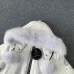 Moose Knuckles Women's Short Fur Hooded Bomber Down Jacket #B68793