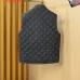 Prada Men’s Stand‑Collar Diamond‑Quilted Gilet Vest, Black &amp; Grey #B67681