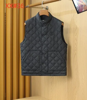 Prada Men’s Stand‑Collar Diamond‑Quilted Gilet Vest, Black & Grey #B67681 Prada Men’s Stand‑Collar Diamond‑Quilted Gilet Vest, Black & Grey #B67681
