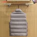 Prada Men’s Stand‑Collar Quilted Down Gilet Vest, Black, Brown &amp; Light Grey #B67675