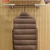 Prada Men’s Stand‑Collar Quilted Down Gilet Vest, Black, Brown &amp; Light Grey #B67675