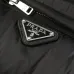 Prada Men’s Stand‑Collar Quilted Down Gilet Vest, Black, Brown &amp; Light Grey #B67675