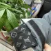 Louis Vuitton Color‑block Hooded Down Jacket, Grey Black #B68302