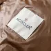 Moncler Glossy Stand‑Collar Quilted Down Puffer Jacket, Black &amp; Brown #B67674